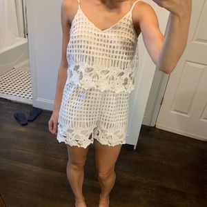 Aqua Romper Size Small